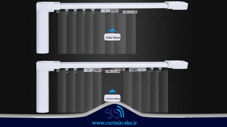 موتور پرده برقی کنار رو